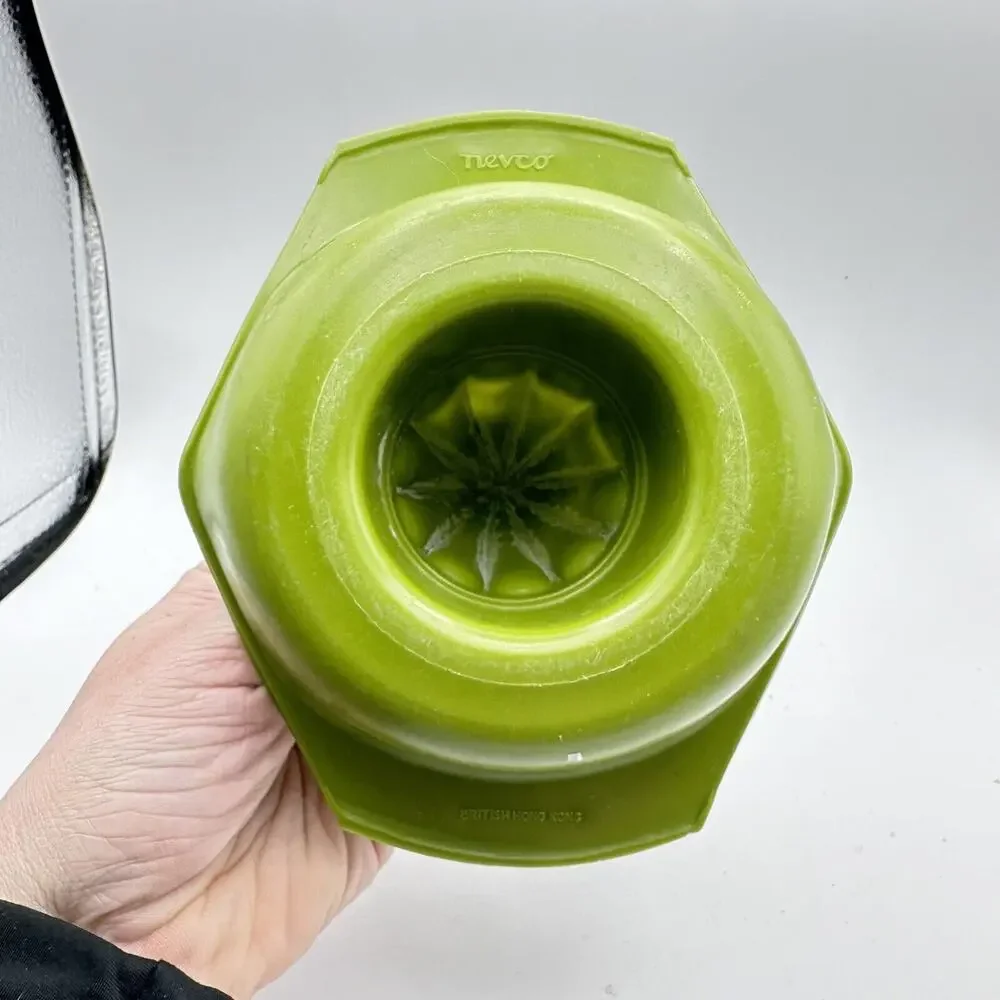 Vintage Nevco Juicer Avocado Green Plastic MCM British Hong Kong